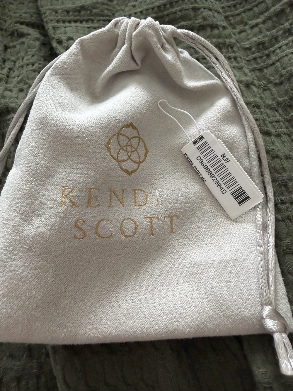 Kendra Scott Elise Color Burst Beaded Gold Iridescent White Necklace sorority - Picture 5 of 5